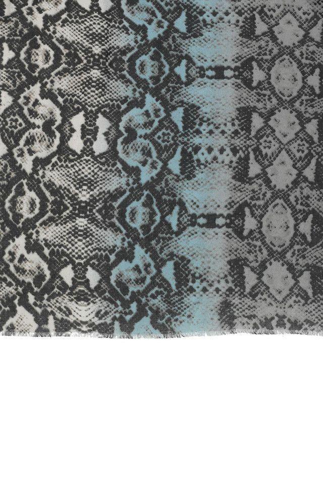 Pañuelo Estampado Cascabel Gris Humana-1