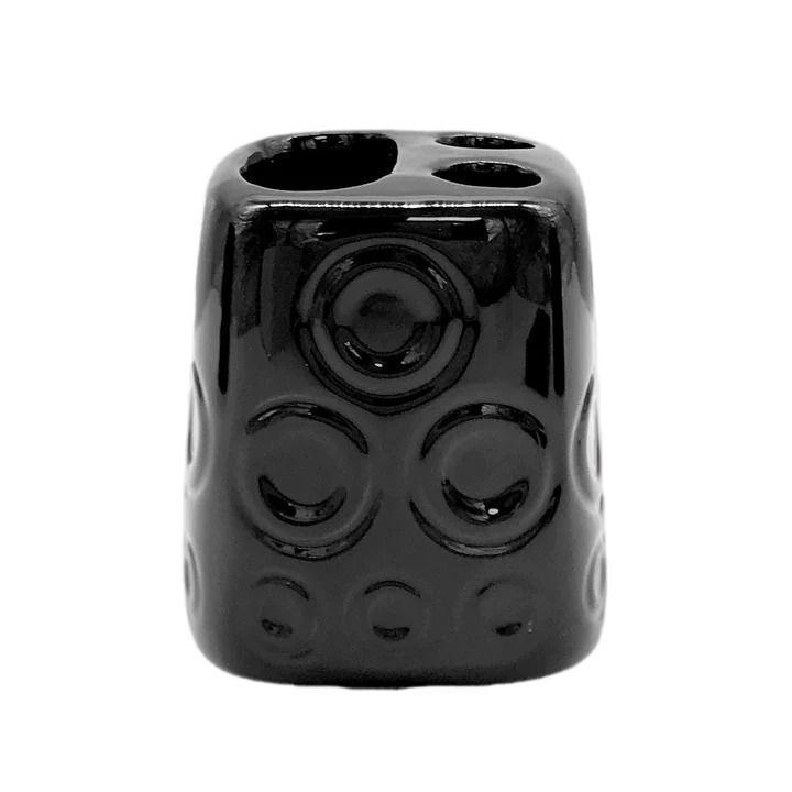 Set de Accesorios para Baño 4 piezas Negro - PureSerenity™-1