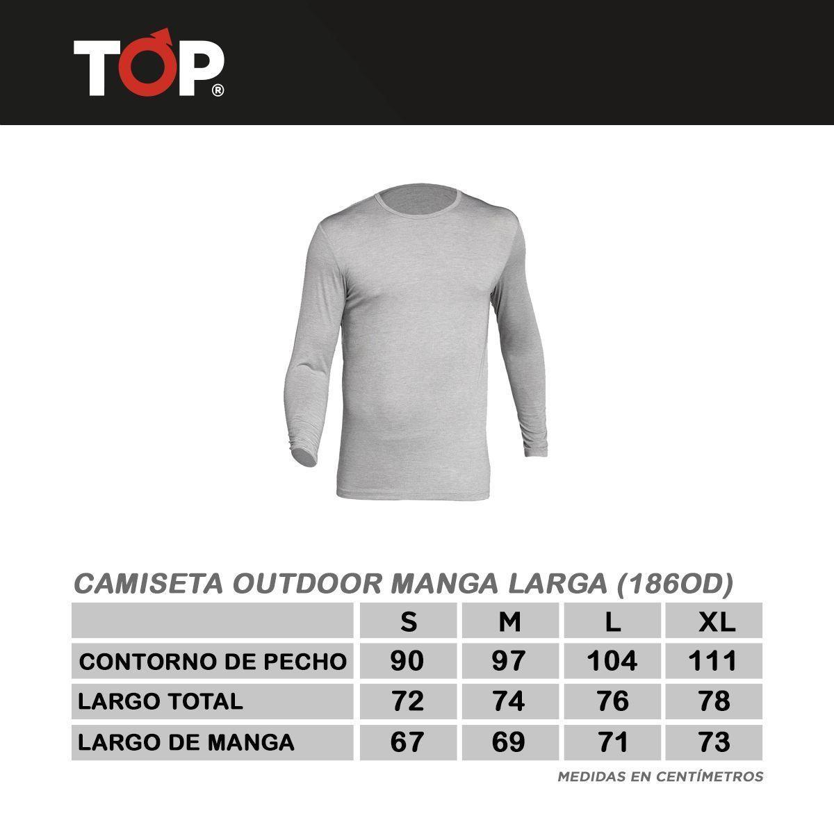 Camiseta Hombre Outdoor Manga Larga-1