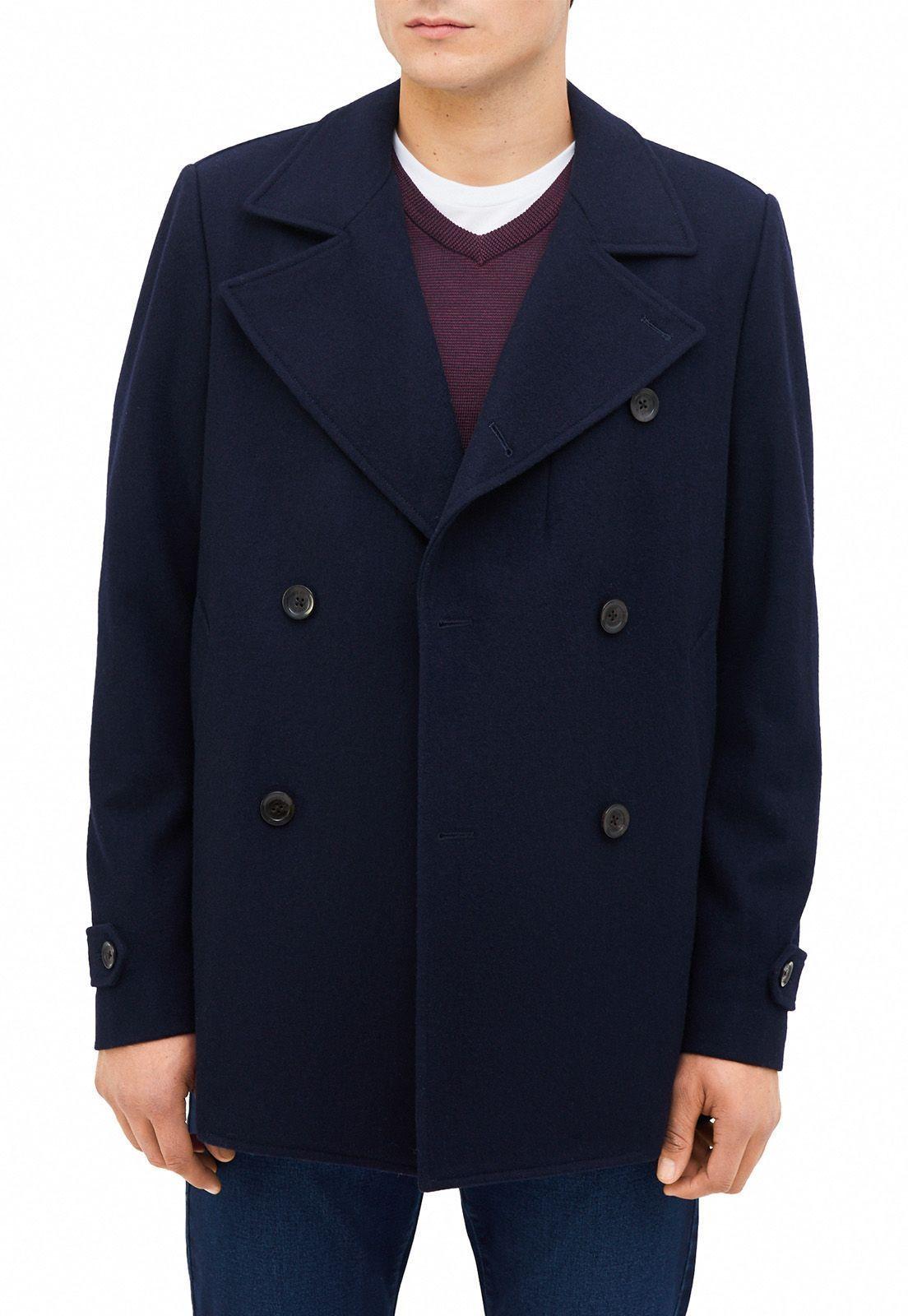 Abrigo Formal Diseño Navy-0