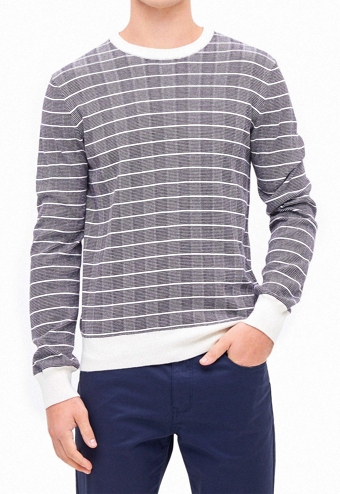 Sweater casual cuadros-0