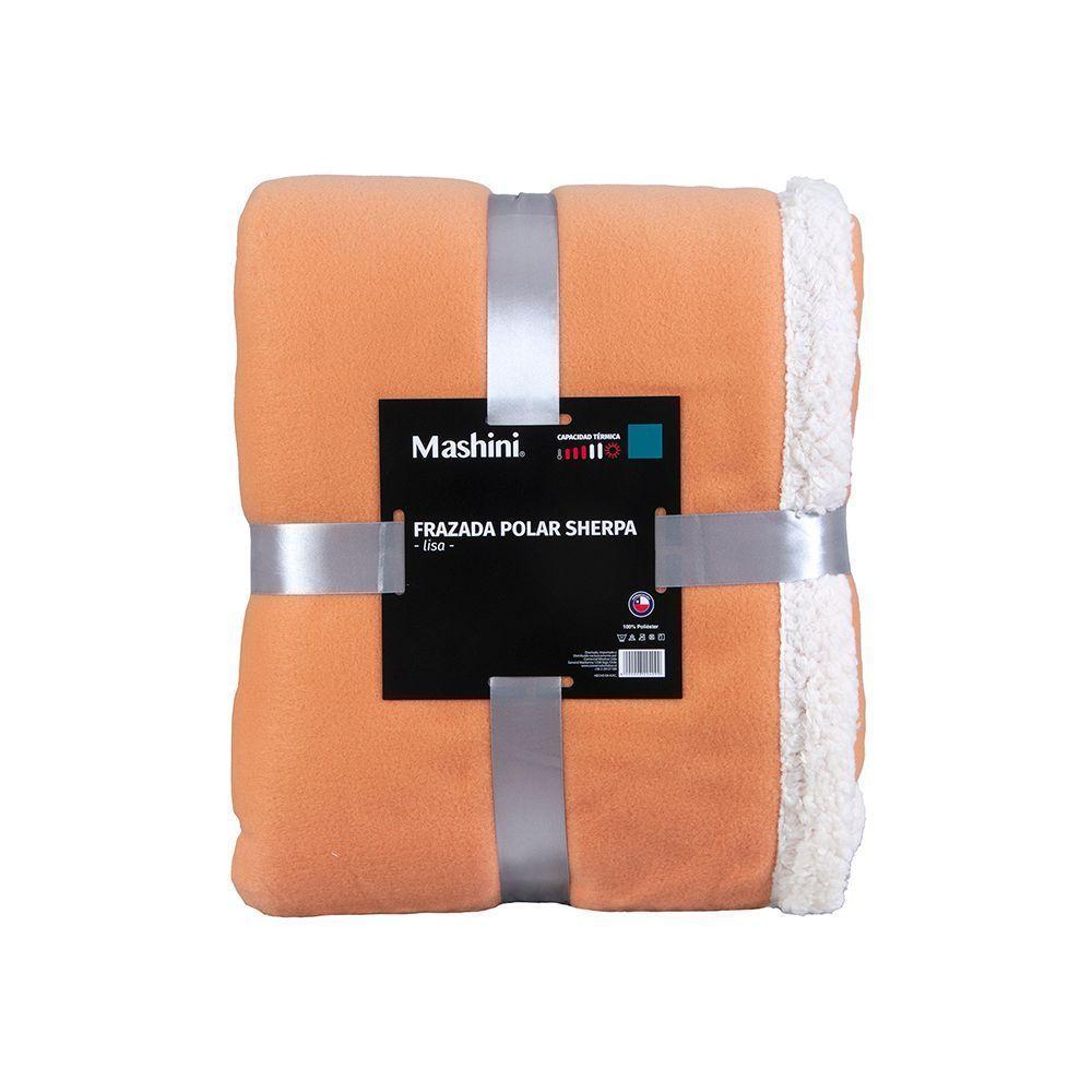 Frazada Polar-Sherpa Lisa King camel-2