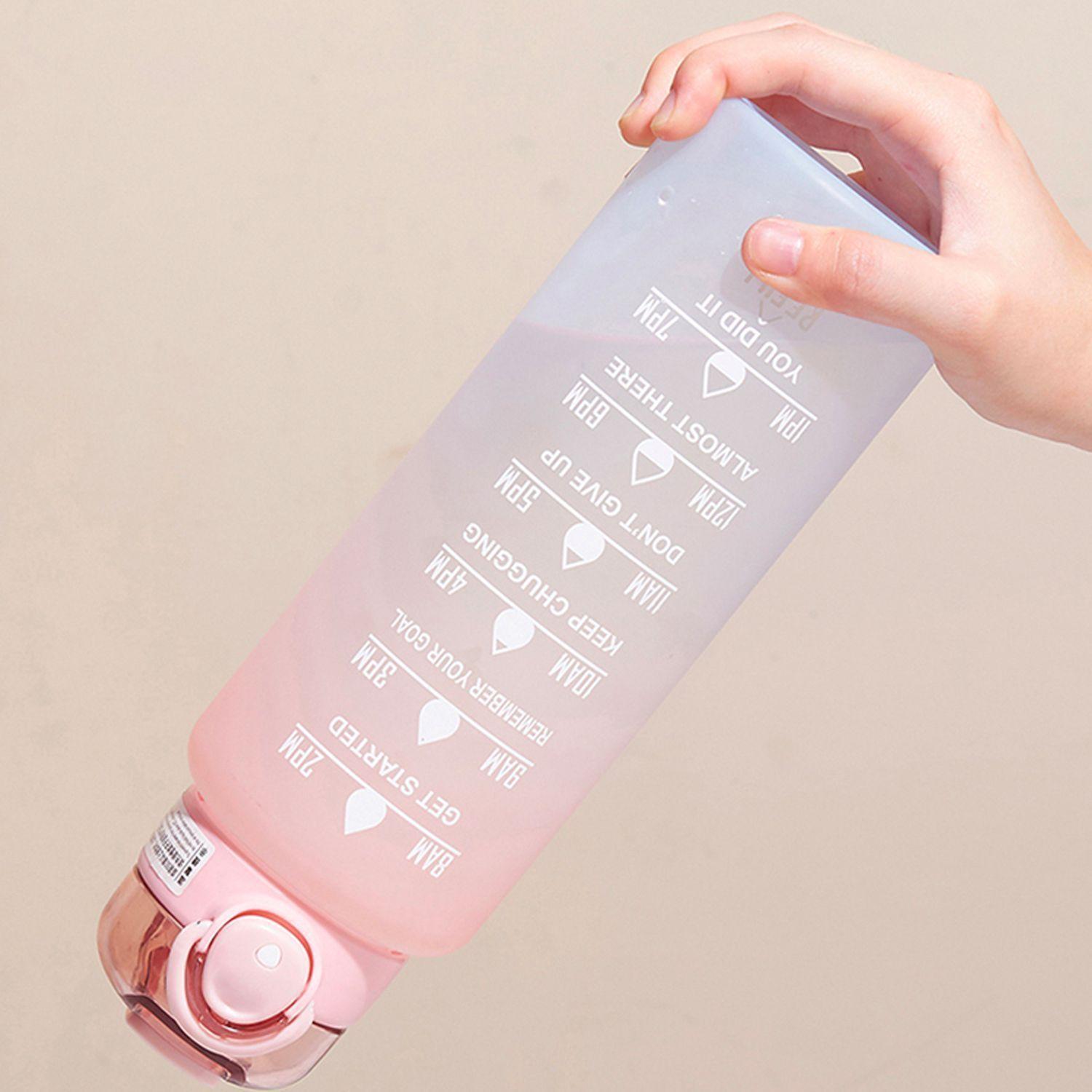 Botella de Agua Motivacional 2 Litros + Botella Refill-5