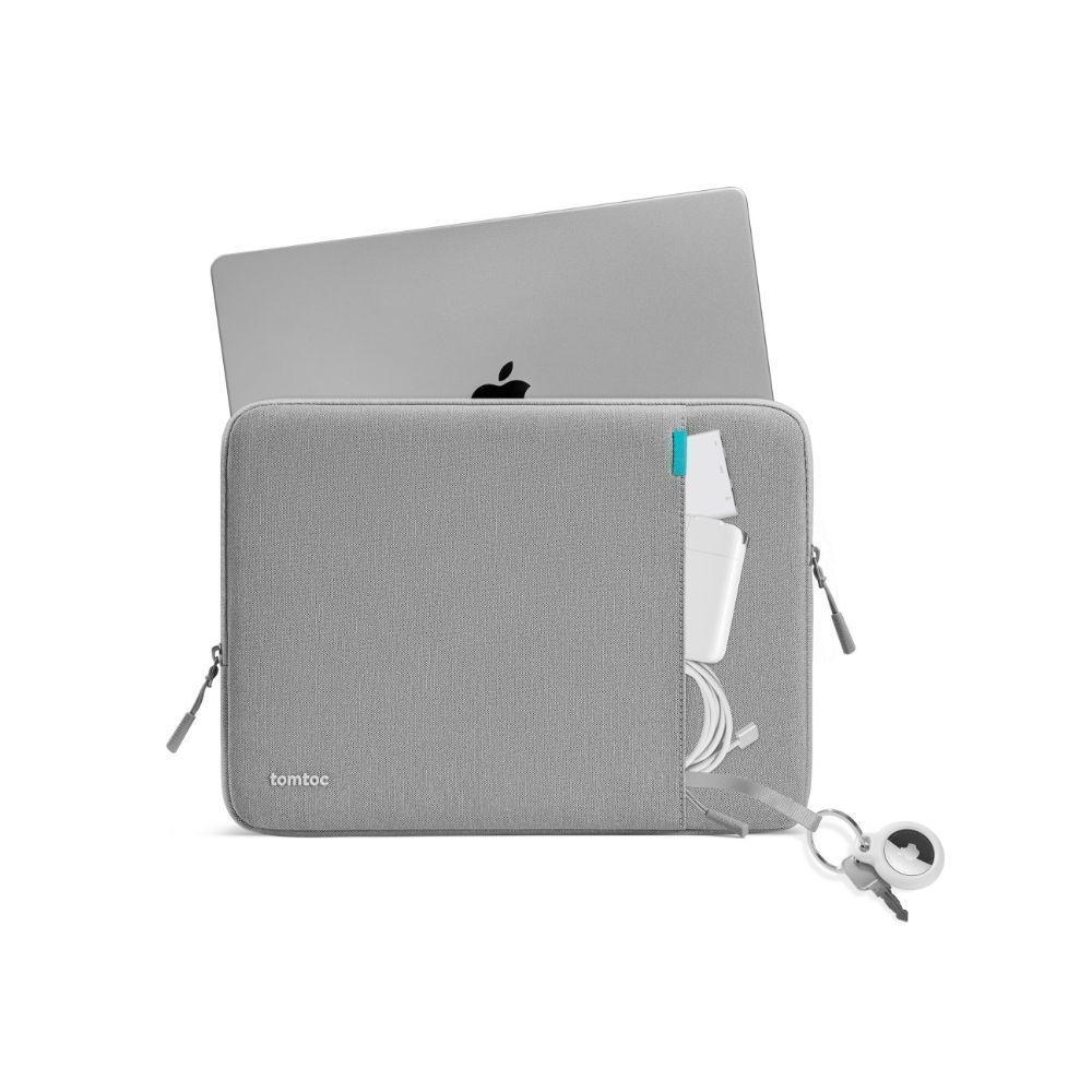 Tomtoc Funda A13 Protección 360° para laptop 13,5" - Gris-3