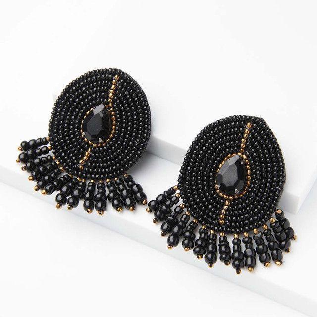 Aro Largo Nergro Donna Humana-0