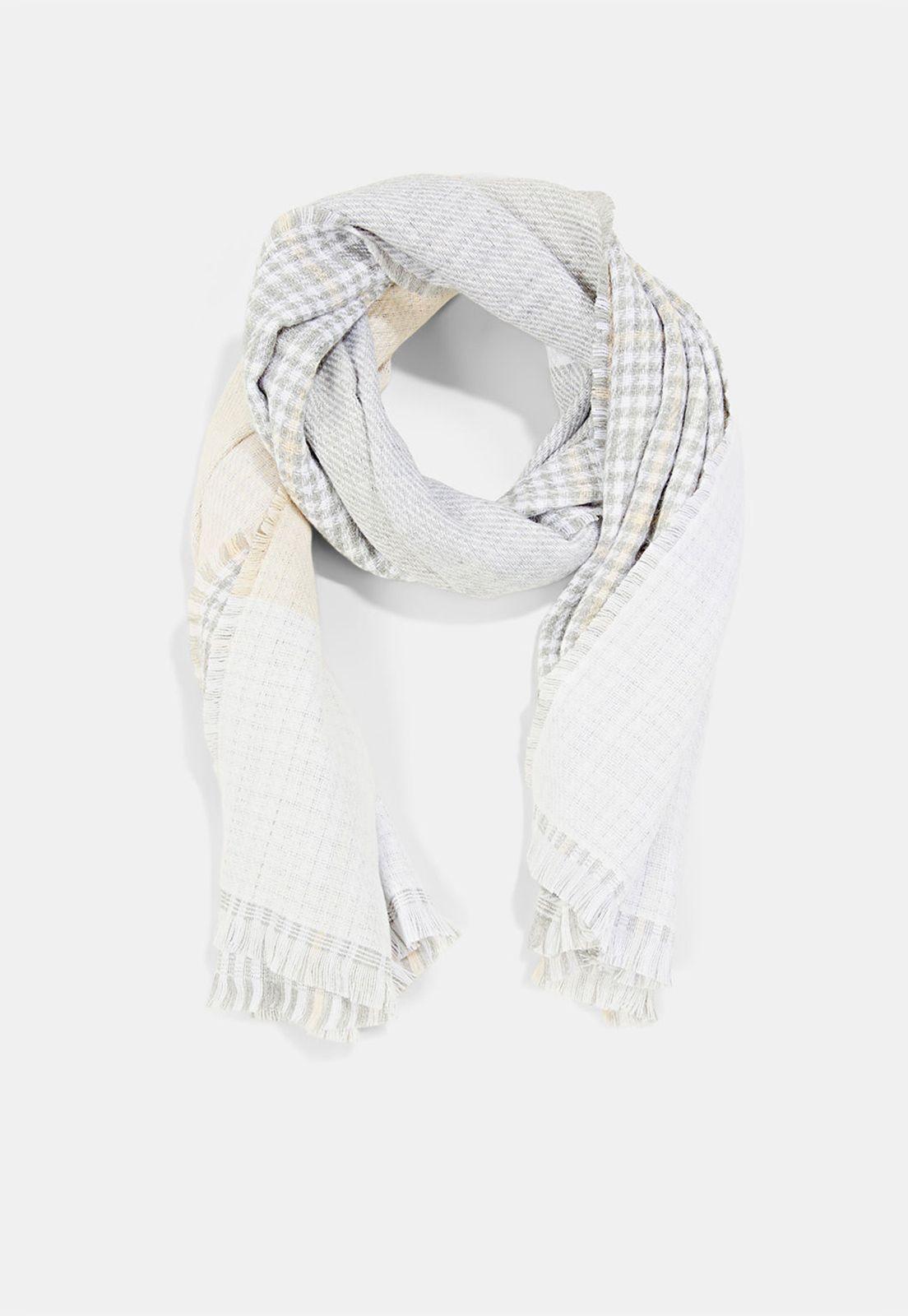 Fular Con Diseño Combinado Esprit-0