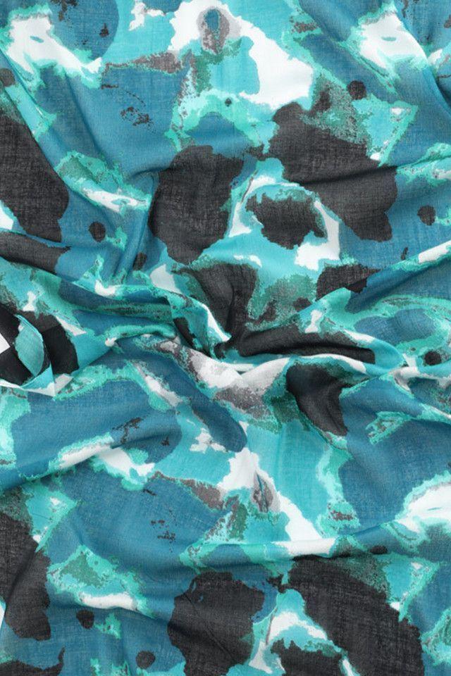 Pañuelo Picasso Azul Humana-2