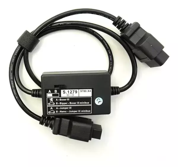 Conector S.1279 Scanner Lexia 3 Módulo Pp2000 - Peugeot Citroën L-1
