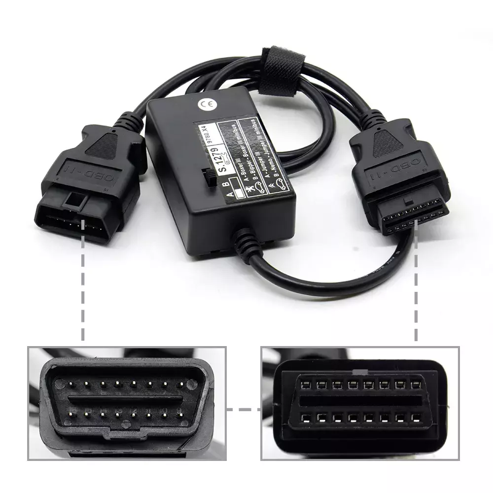 Conector S.1279 Scanner Lexia 3 Módulo Pp2000 - Peugeot Citroën L-0