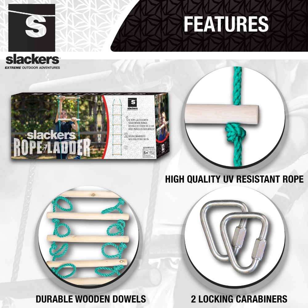 Escalera de Cuerda Ninja Rope Ladder-7