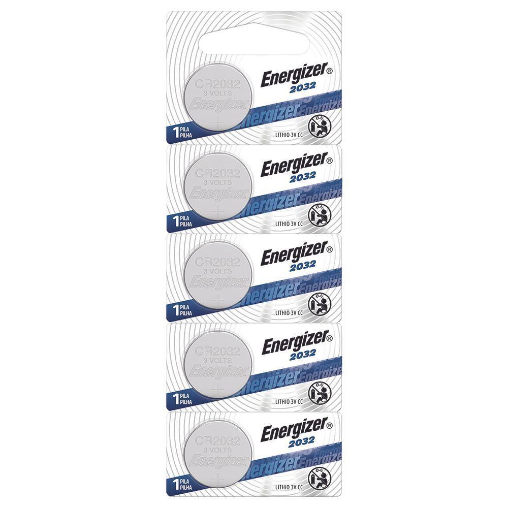 Pack 5 Pilas Cr 2032 Energizer Lithium-0