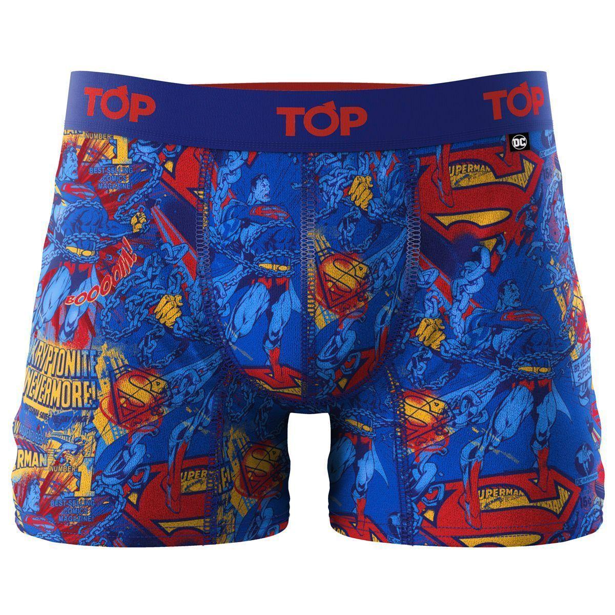 Bóxer Medio Algodón SUPERMAN Pack 3 C8 Top-1