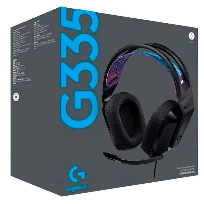 Audifonos G335 Gaming Headset Black 3.5mm audio JACK-2