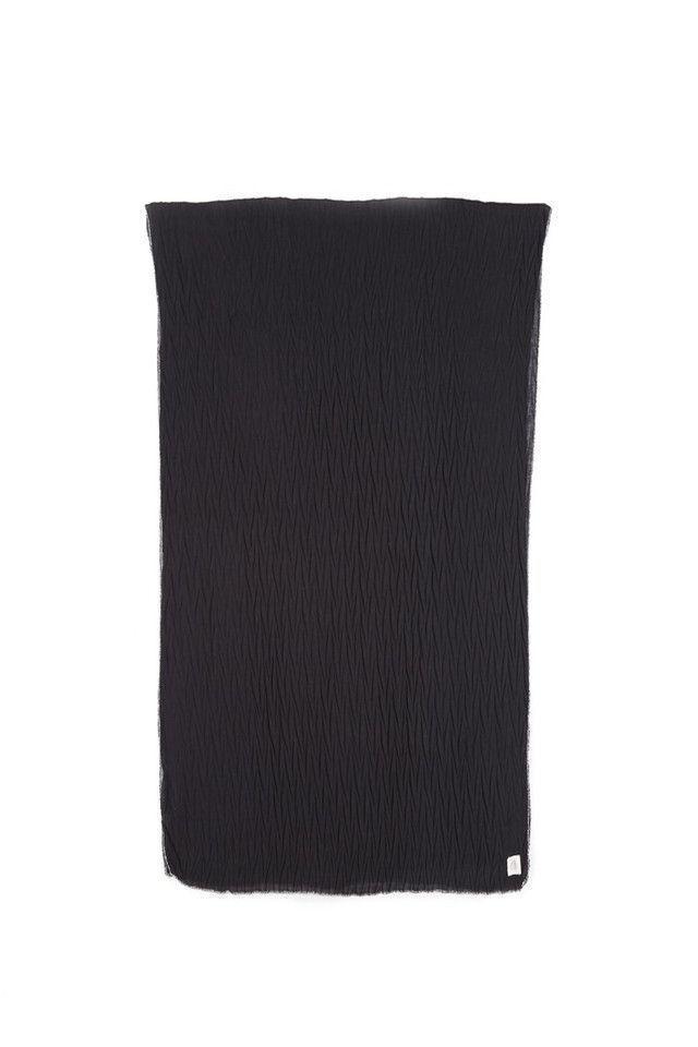 Pañuelo Negro Plisado Dark Humana-1