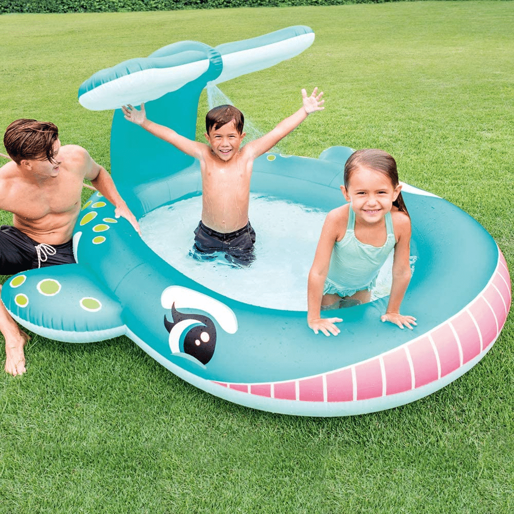 Piscina Niño Inflable Ballena Aspers. 201x196x91Cm-5