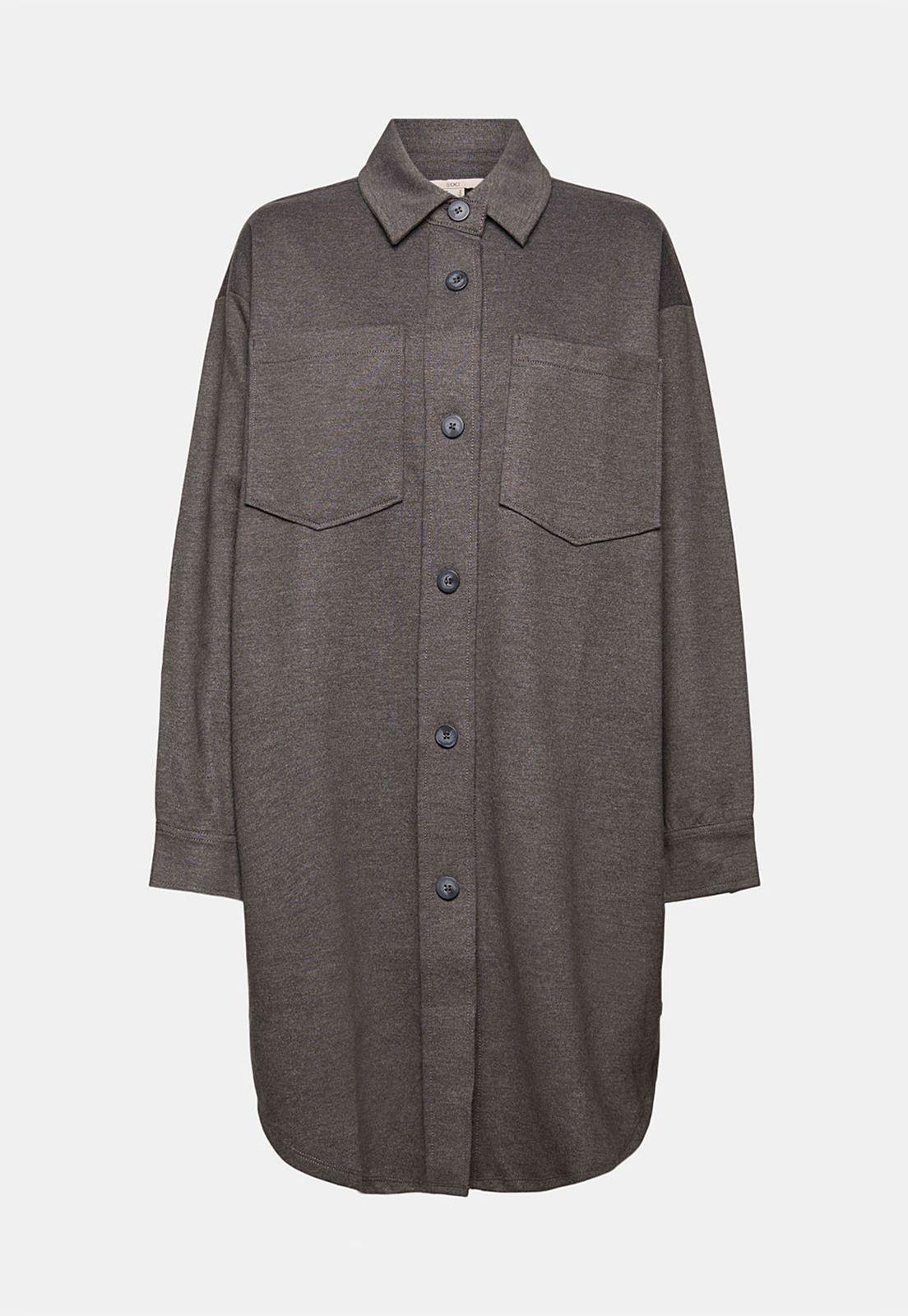 Sobrecamisa mujer larga Esprit-3