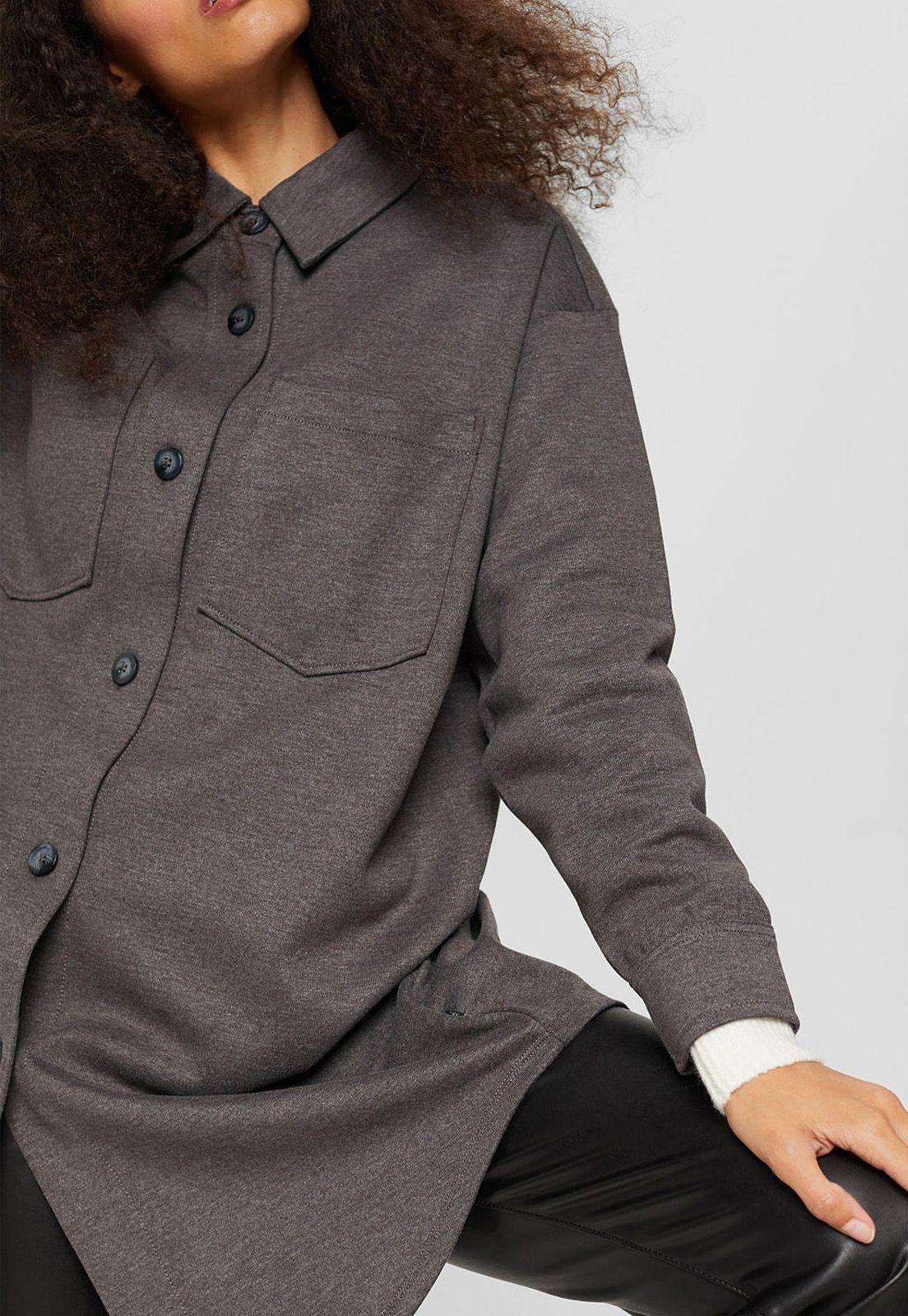 Sobrecamisa mujer larga Esprit-2