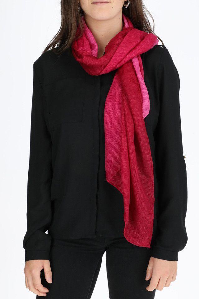 Pañuelo Liso Grape Frambuesa Humana-2