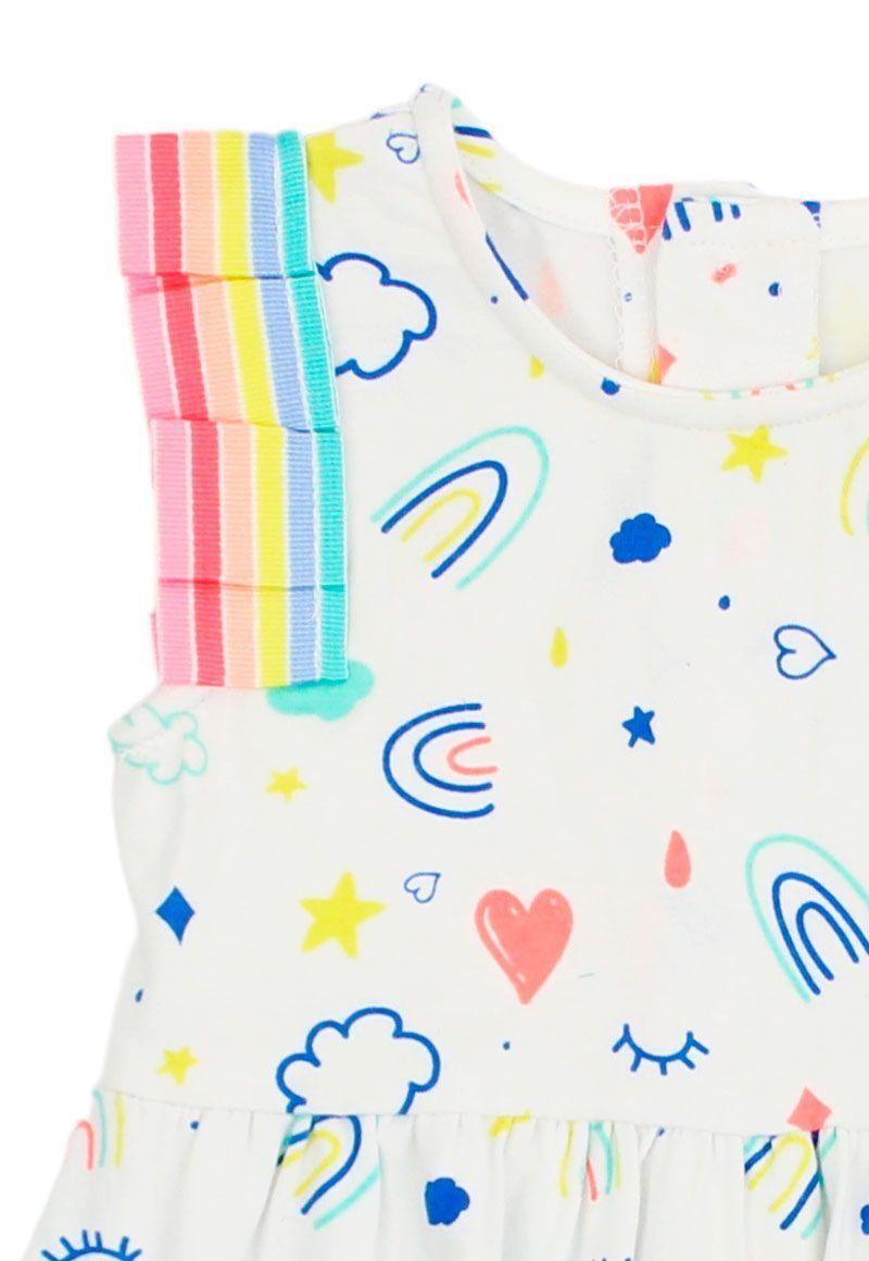 Vestido bebé niña estampado 213-2