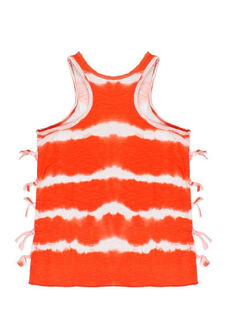 Polera Junior Niña Tie Dye Sunset Ficcus-1