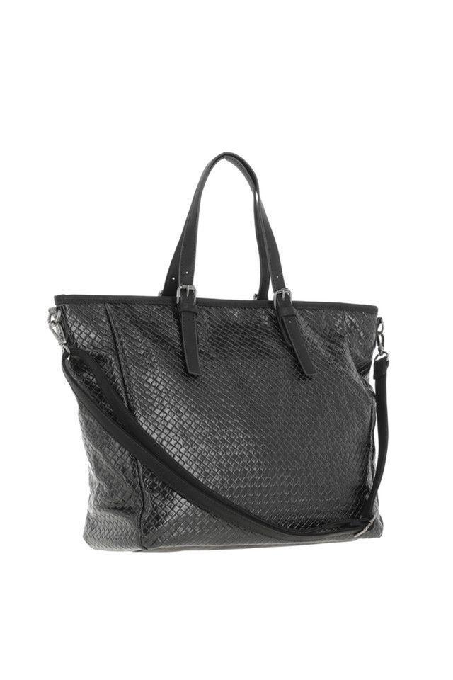 Cartera Hombro Entrelazada Negro Humana-1