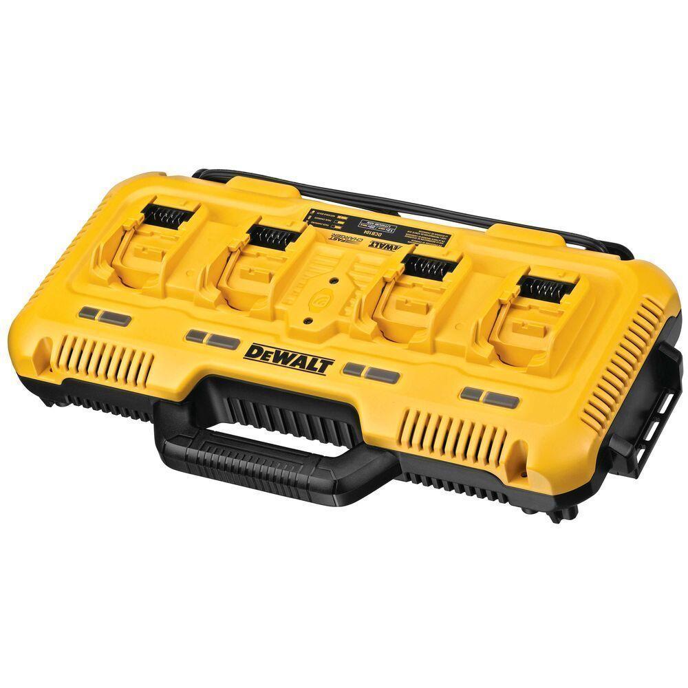 Multicargador Con 4 Entradas 12V-20V Max  Dcb104-B2  Dewalt-1