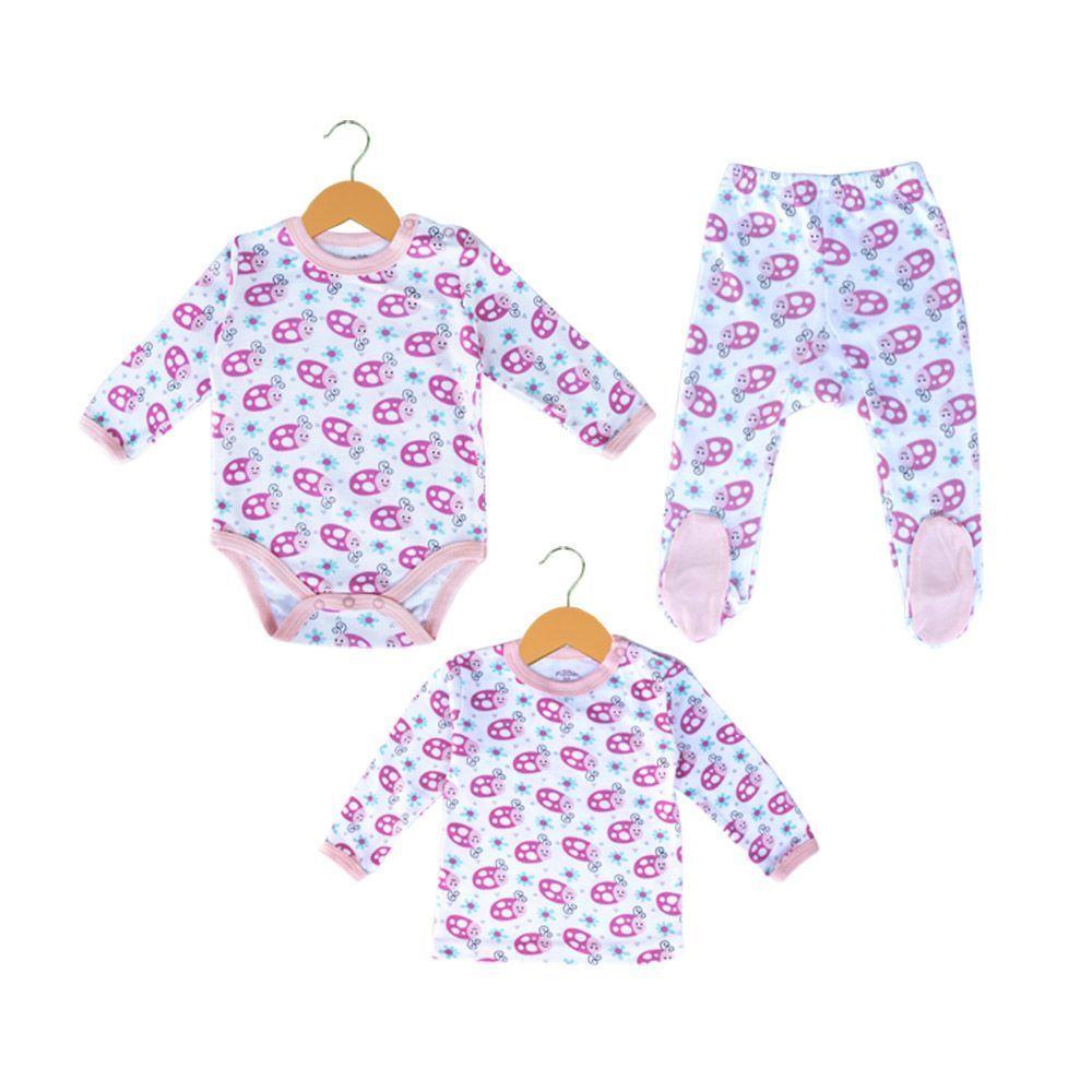 Set de Ropa Interior Estampada Chinita Pumucki-0