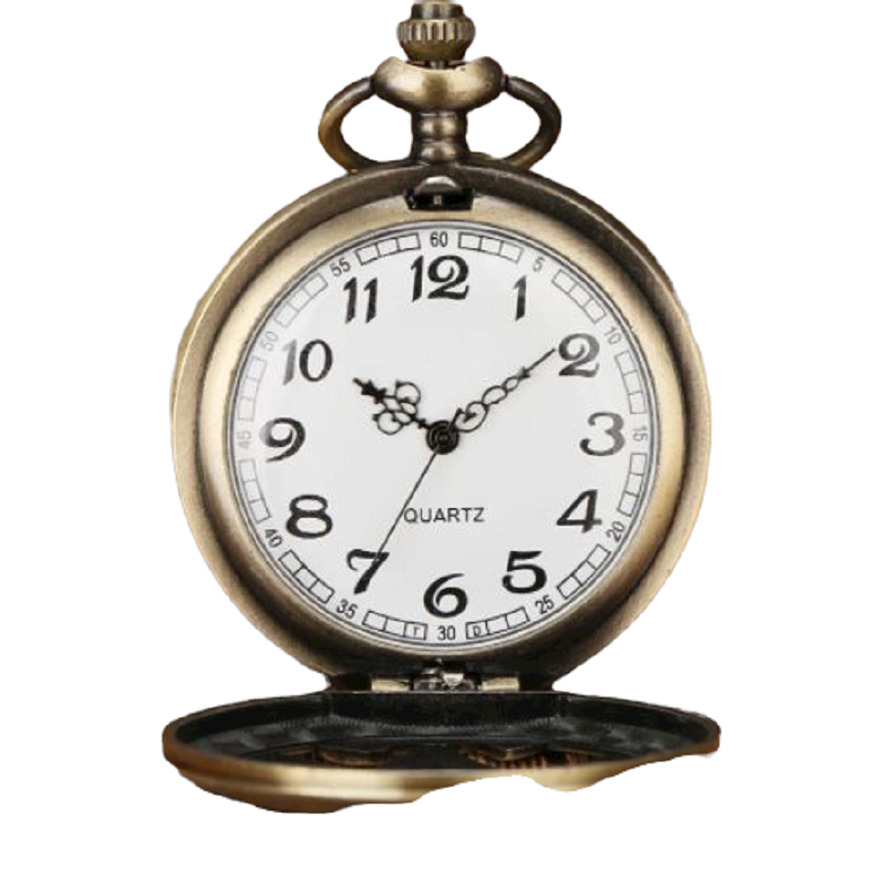  Reloj De Bolsillo Retro Mr Bike Metalico Am16-1