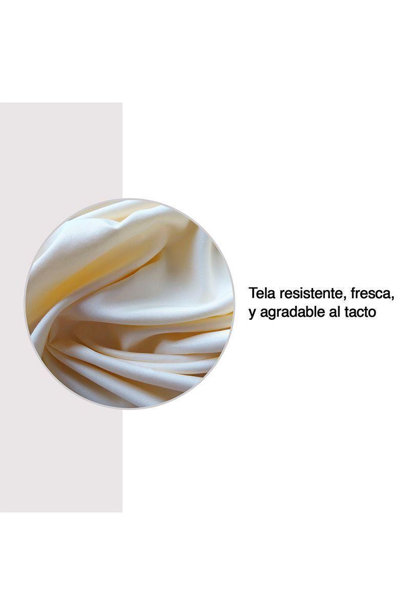 Juego de Sábanas de Microfibra 2 Plazas Marfil-3