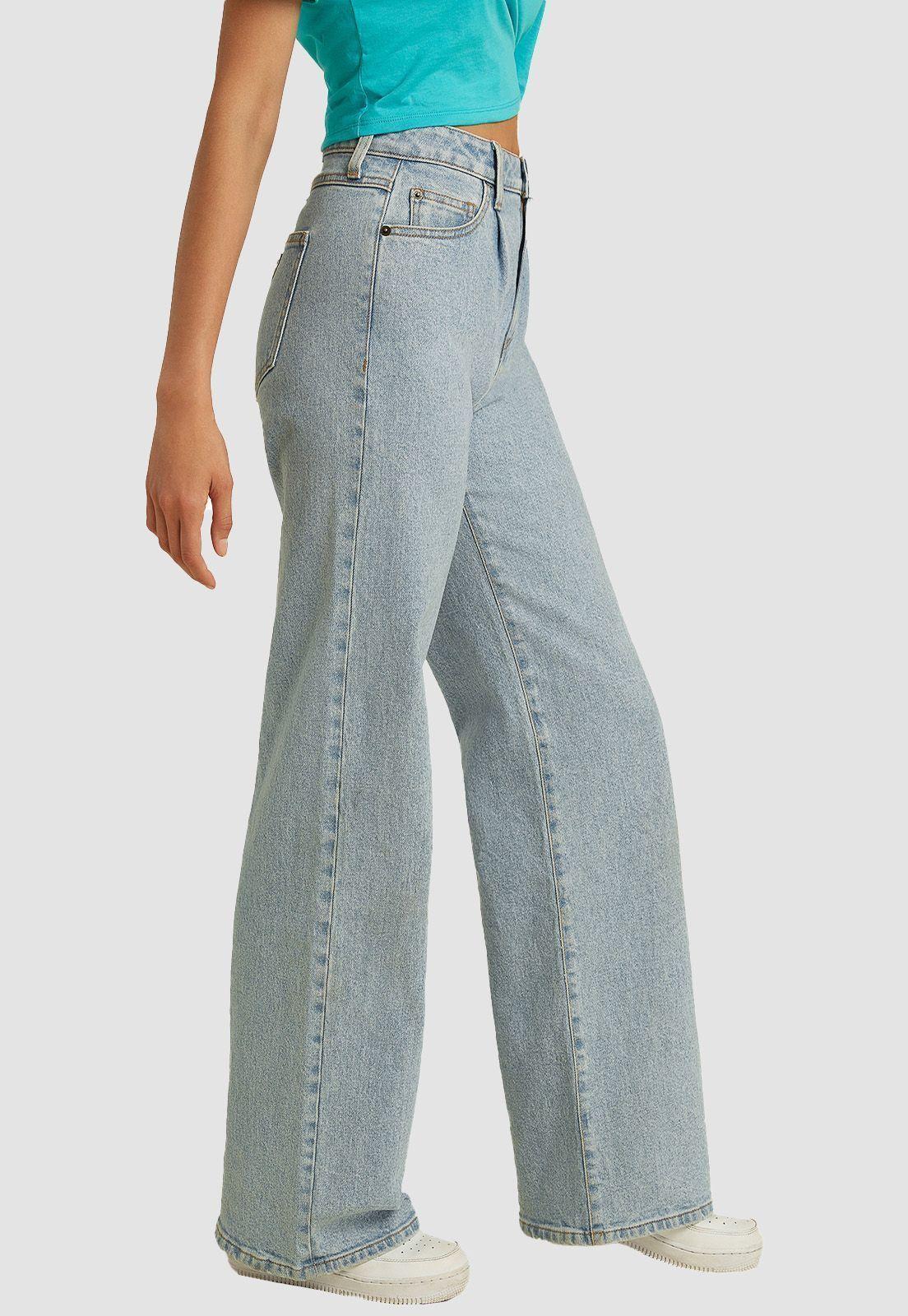 Jeans Guess Go Yc Wide Leg Lt Pant-2