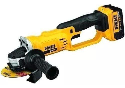 Esmeril Angular 4 1/2 Inalam. 20v Litio-ion. Dewalt-0