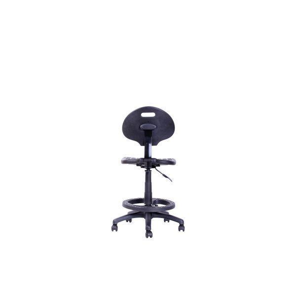 Silla Cajero Tulipa Alta: Confort y Dominio en Uno-1