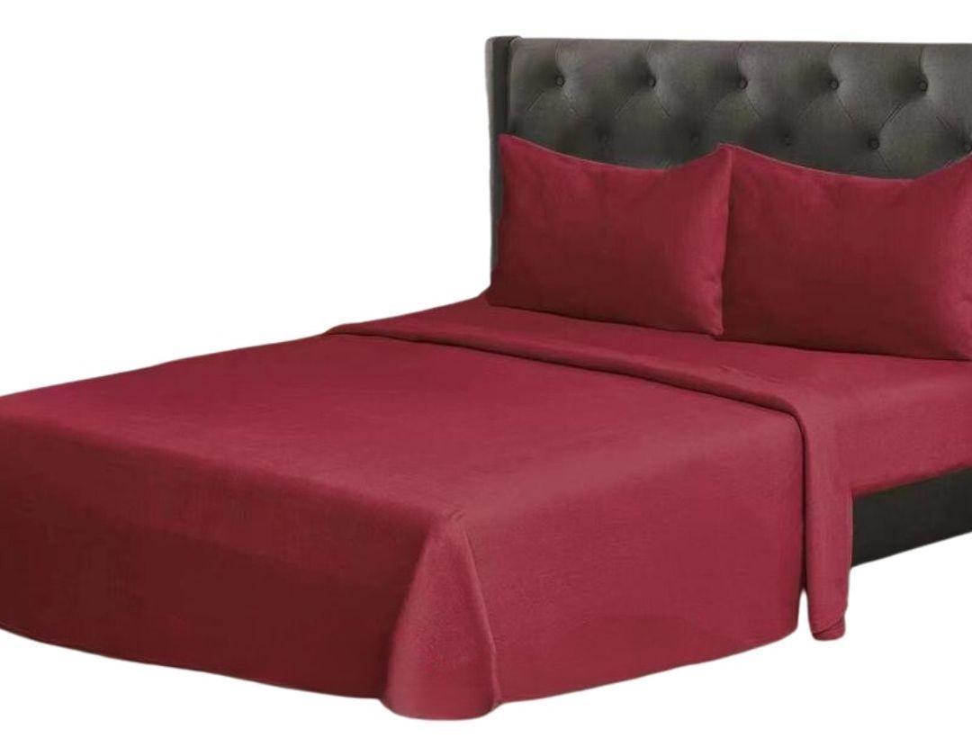 Juego De Sabanas Con Polar De 2 Plazas-0