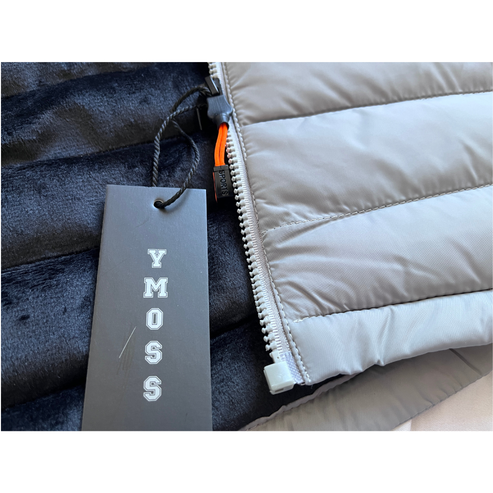Parka Hombre Termica Impermeable Chaqueta Superior Perla -1
