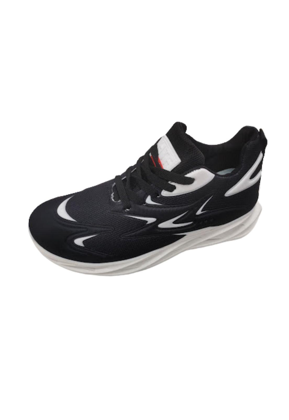Zapatilla Deportiva Hombre Negro-0