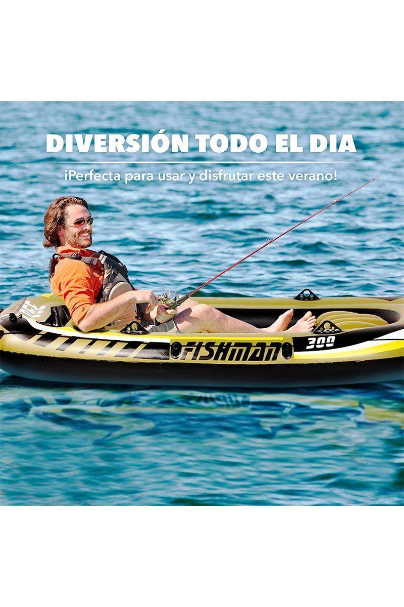 Bote Inflable 40x125x252 cm Verde-4