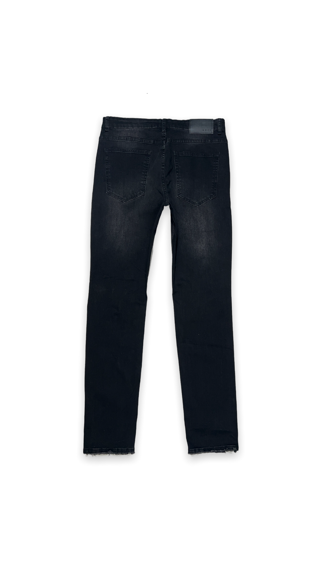 Jeans Hombre Slim Negro Focalizado Suave Destroyer-7