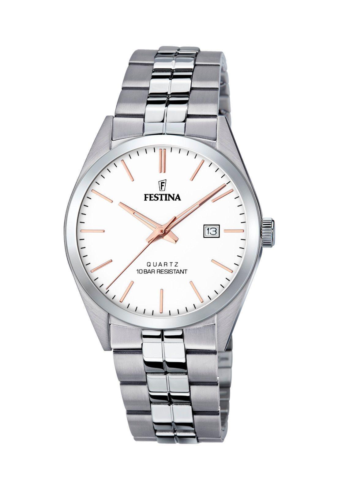Reloj F20437/A Festina Hombre Acero Clasico-0