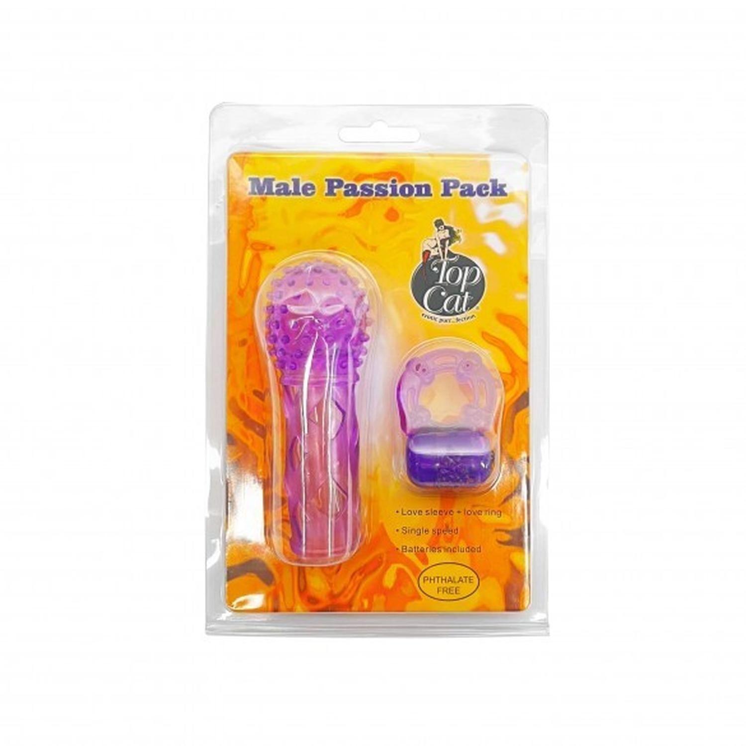 Funda Y Anillo Para Pene Passion Pack-3