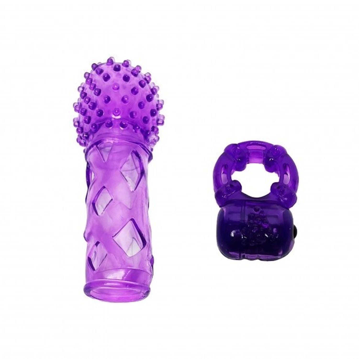 Funda Y Anillo Para Pene Passion Pack-1