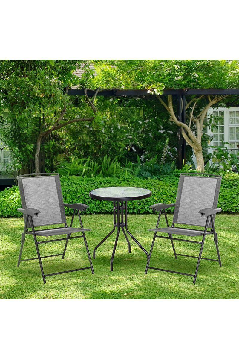 Set De Terrazas 3 Piezas Janeiro Gris-5