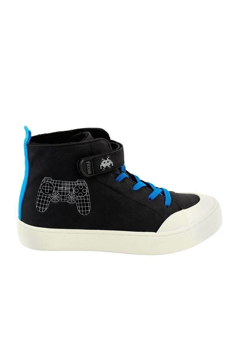 Zapatilla urbana caña velcro elastico a correr niño 922-0