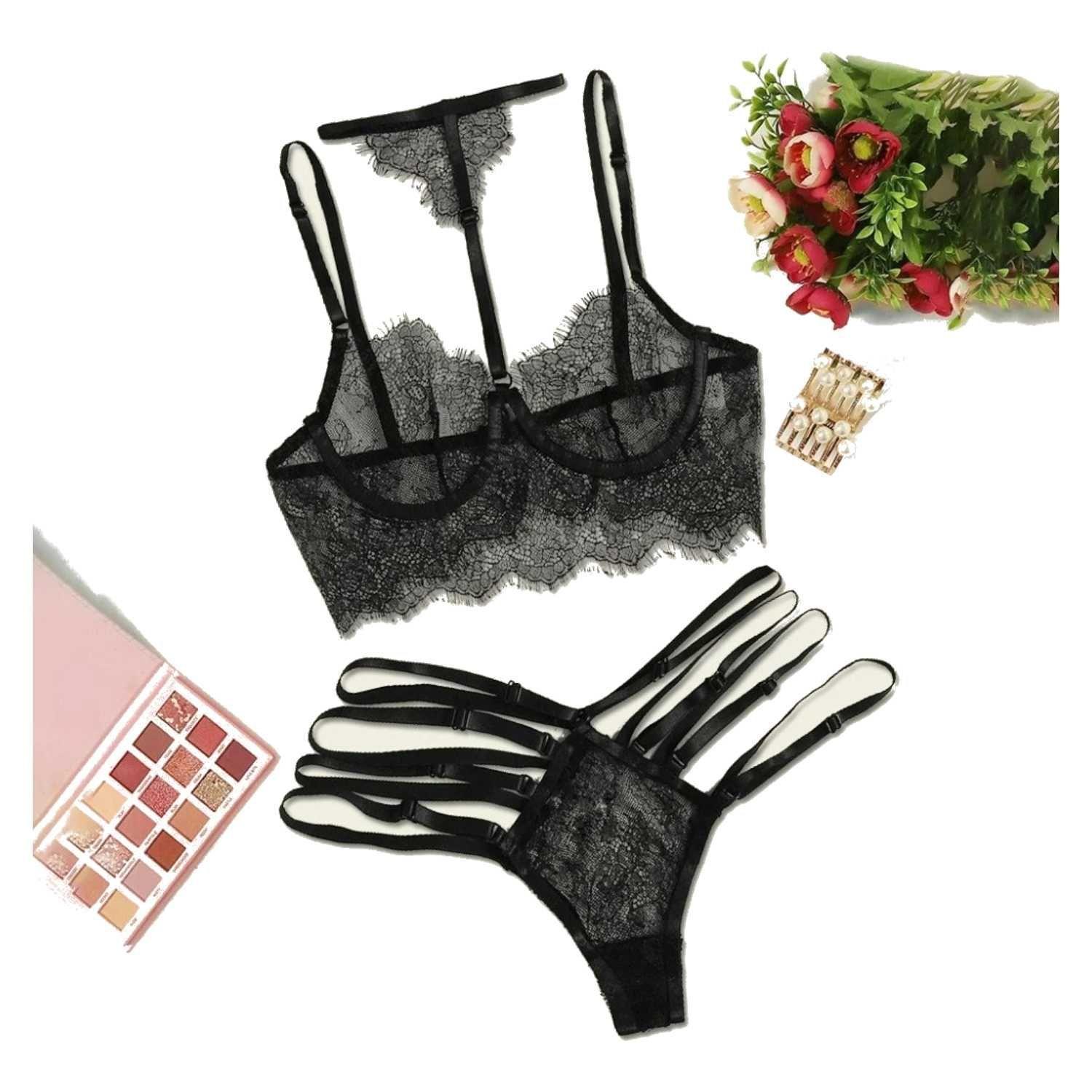 LENCERIA EROTICA COPENHAGEN COLOR NEGRO TALLA L-2