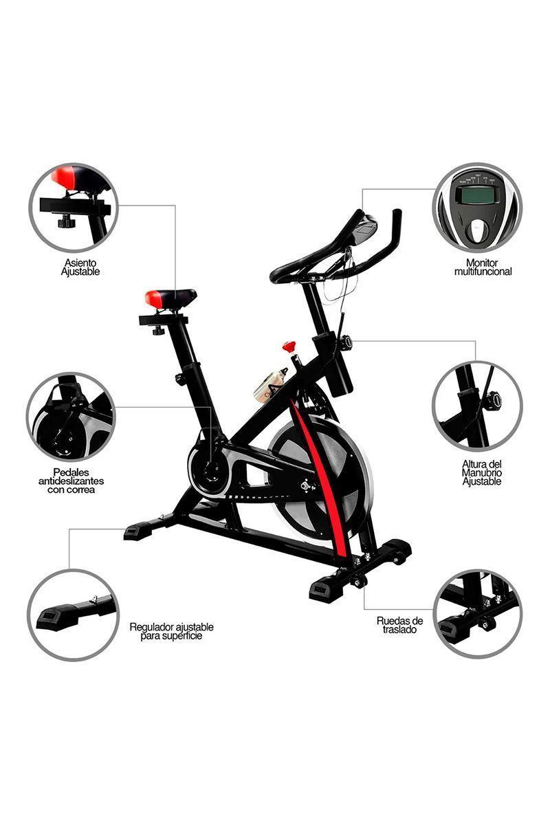Pack Spinning Fitness + Set Pesas 20 Kg Kettlebel-3
