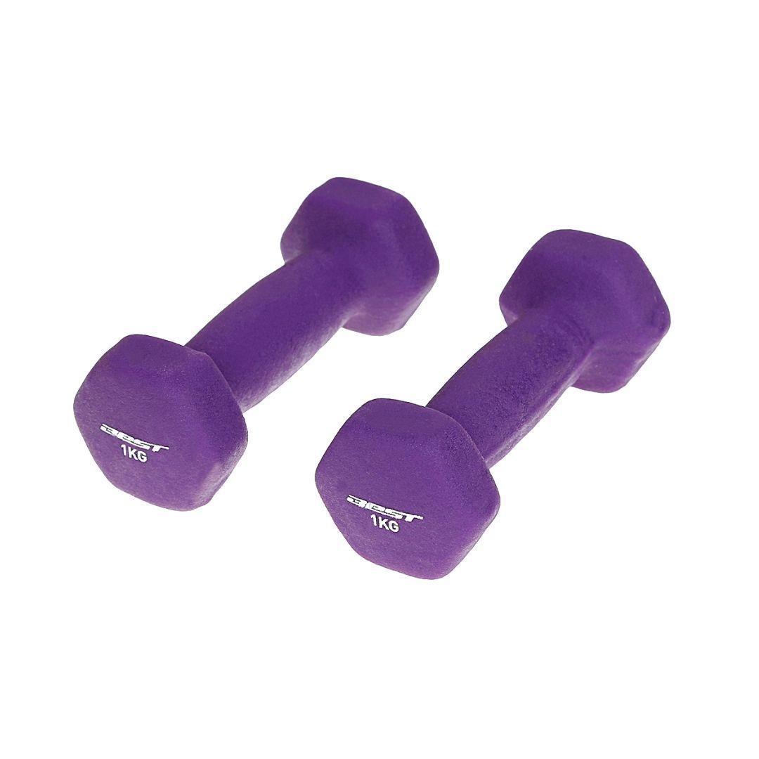 Set Mancuernas Neopren Best Con Stand 0.5/1/1.5kg-3