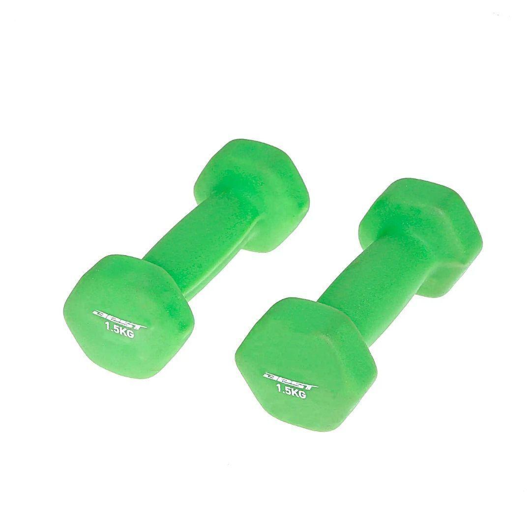 Set Mancuernas Neopren Best Con Stand 0.5/1/1.5kg-4