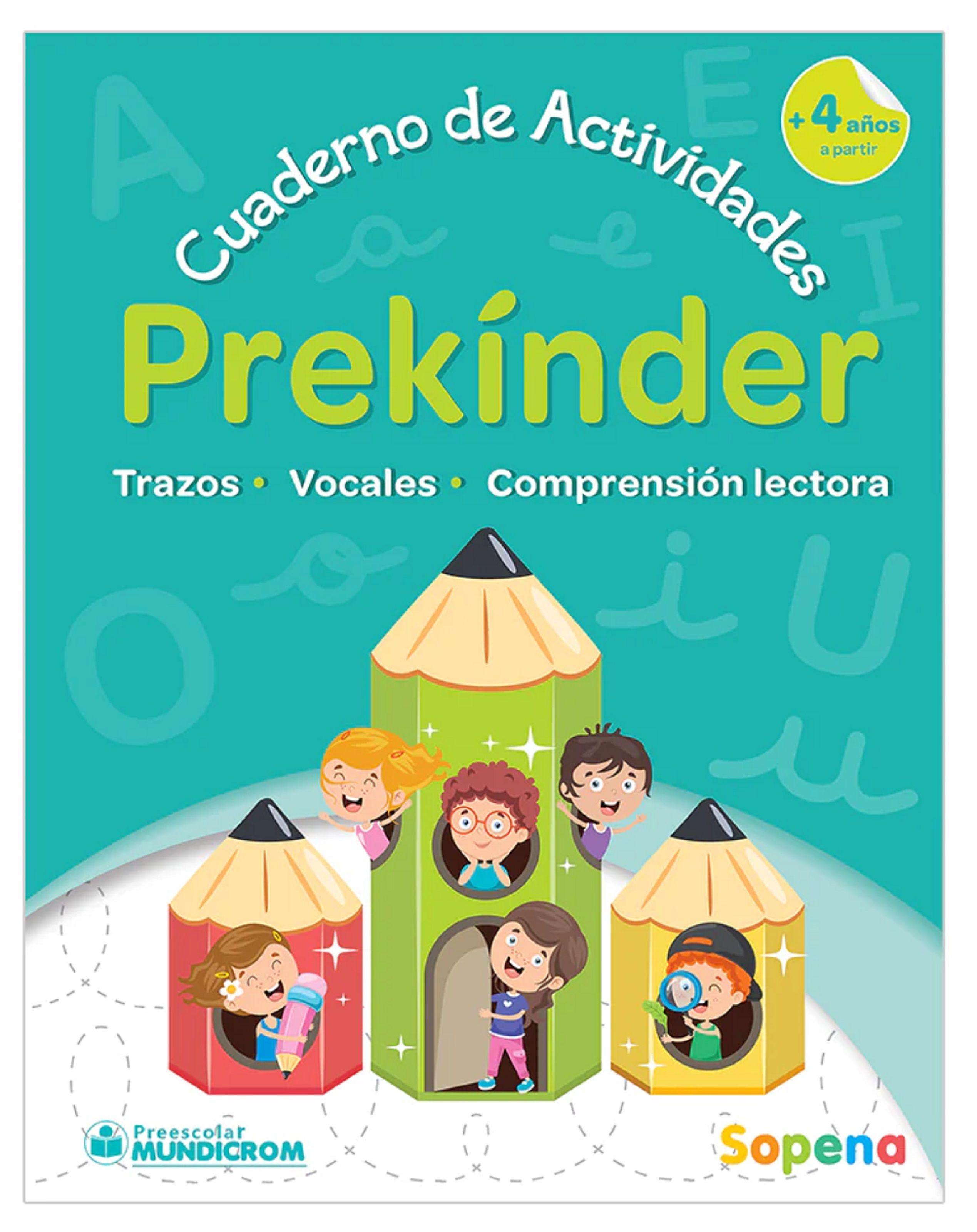 Cuaderno de Actividades Prekinder Sopena-0