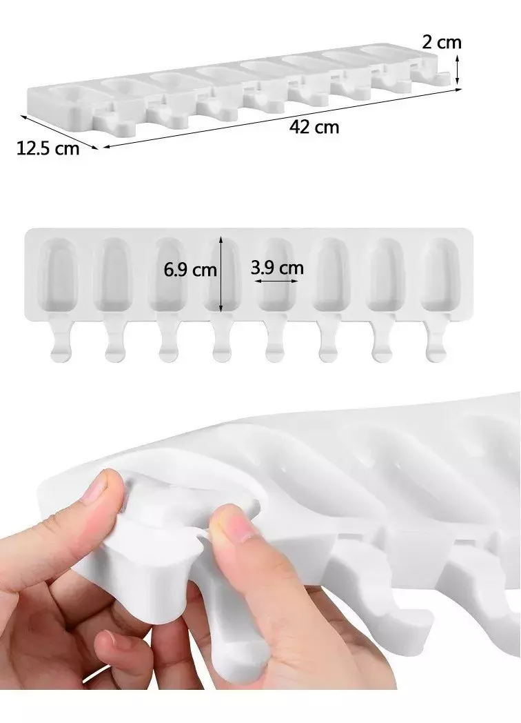 Molde De Silicona Para Helados Molde De Helado 8cavid-3