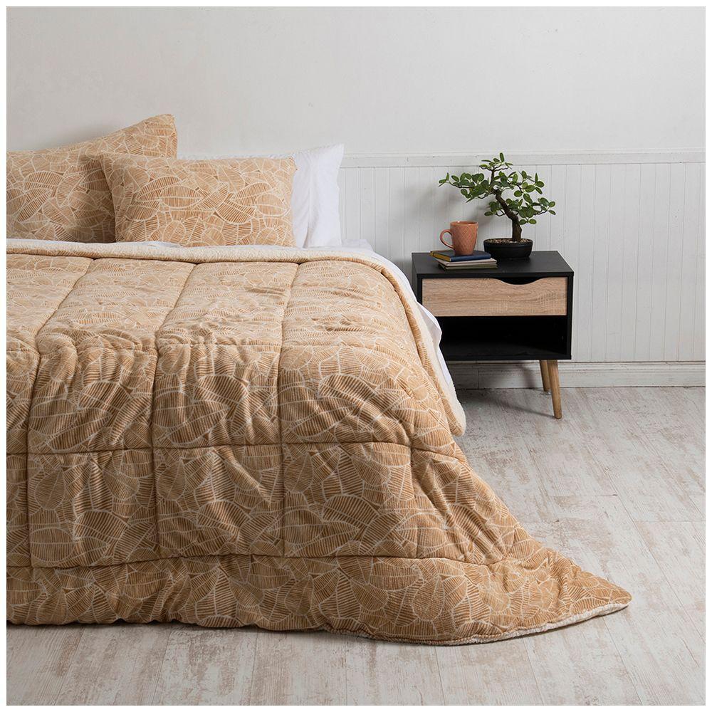 Plumon Coral print Sherpa King Nomade-0