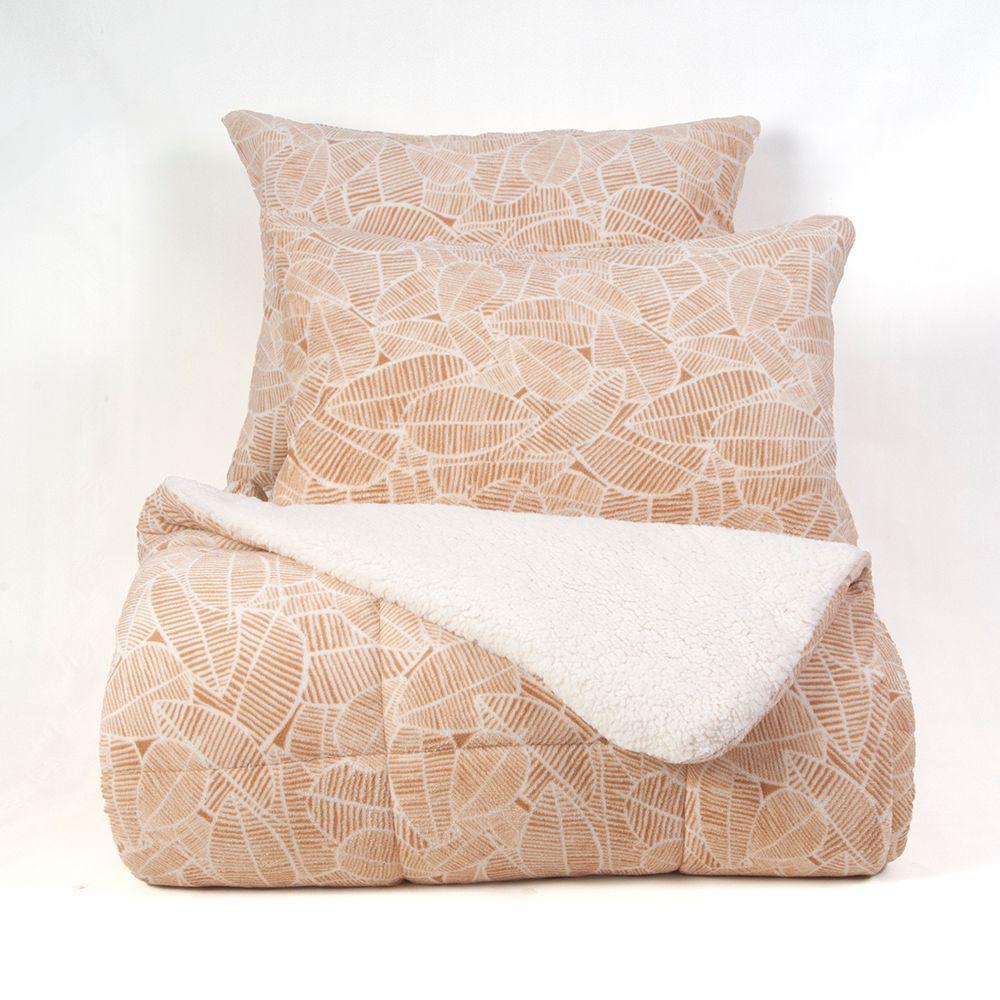 Plumon Coral print Sherpa King Nomade-4